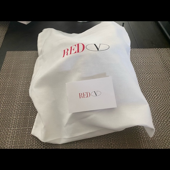 REDValentino Flower Puzzle Studded Leather Slides - Picture 4 of 5